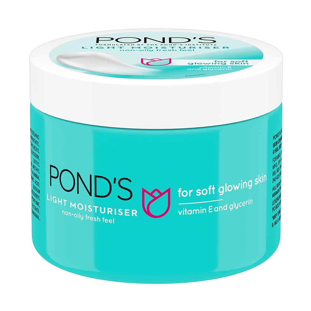 Ponds Light Moisturiser with Vitamin E & Glycerine – 24Hr Hydration