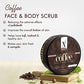 NutriGlow NATURAL'S Raw Irish Coffee Face & Body Scrub