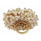 Gold-Polished Pearl Beads Polki Ring | Swadesiicart