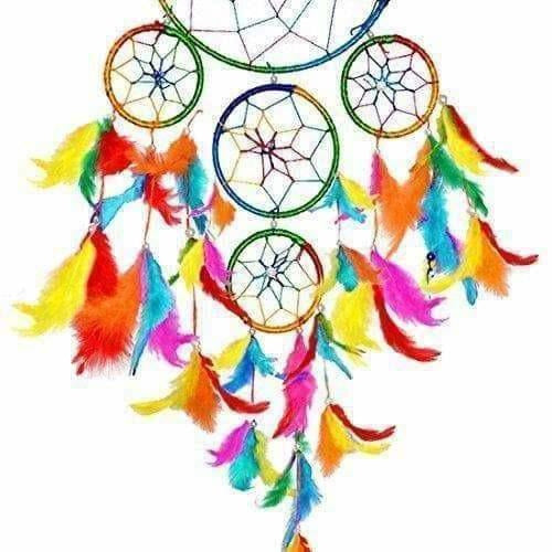 Crystal Product Dream Catcher Wall Hanging for Positive Energy - Swadesiicart