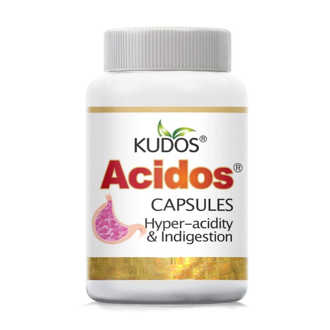 Kudos Ayurveda Acidos Capsules - Swadesiicart
