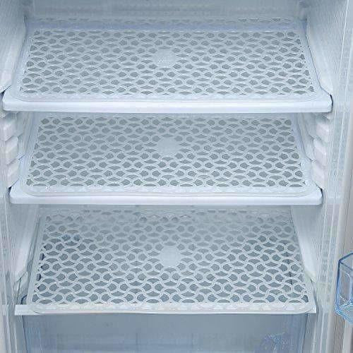 Plastic Anti-Slip Fridge Drawer Mat - Set of 6 - Swadesiicart
