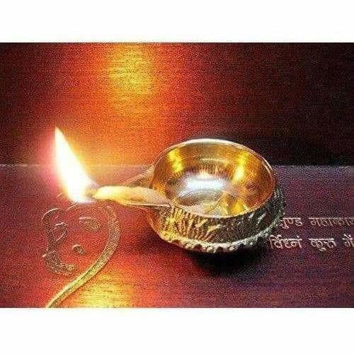 Diwali Kuber Deepak - Diya Oil Lamp For Puja Set Of 2 | Swadesiicart