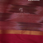 Dual Shades of Mustard And Pink Mangalagiri Ikkat Cotton Saree By Gayathri Reddy Designer Studio | Swadesiicart