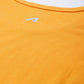 Alcis Men Mustard Yellow Typography Printed Slim Fit Gym T-shirt | Swadesiicart