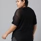 MKH Plus Size Typography Printed Dri-FIT Sports T-shirt - Swadesiicart