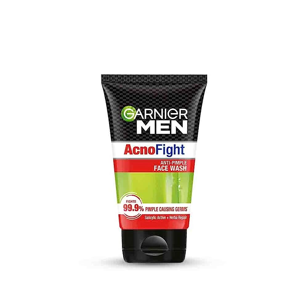 Garnier Men Acno Fight 6-in-1 Anti-Pimple Face wash - Swadesiicart
