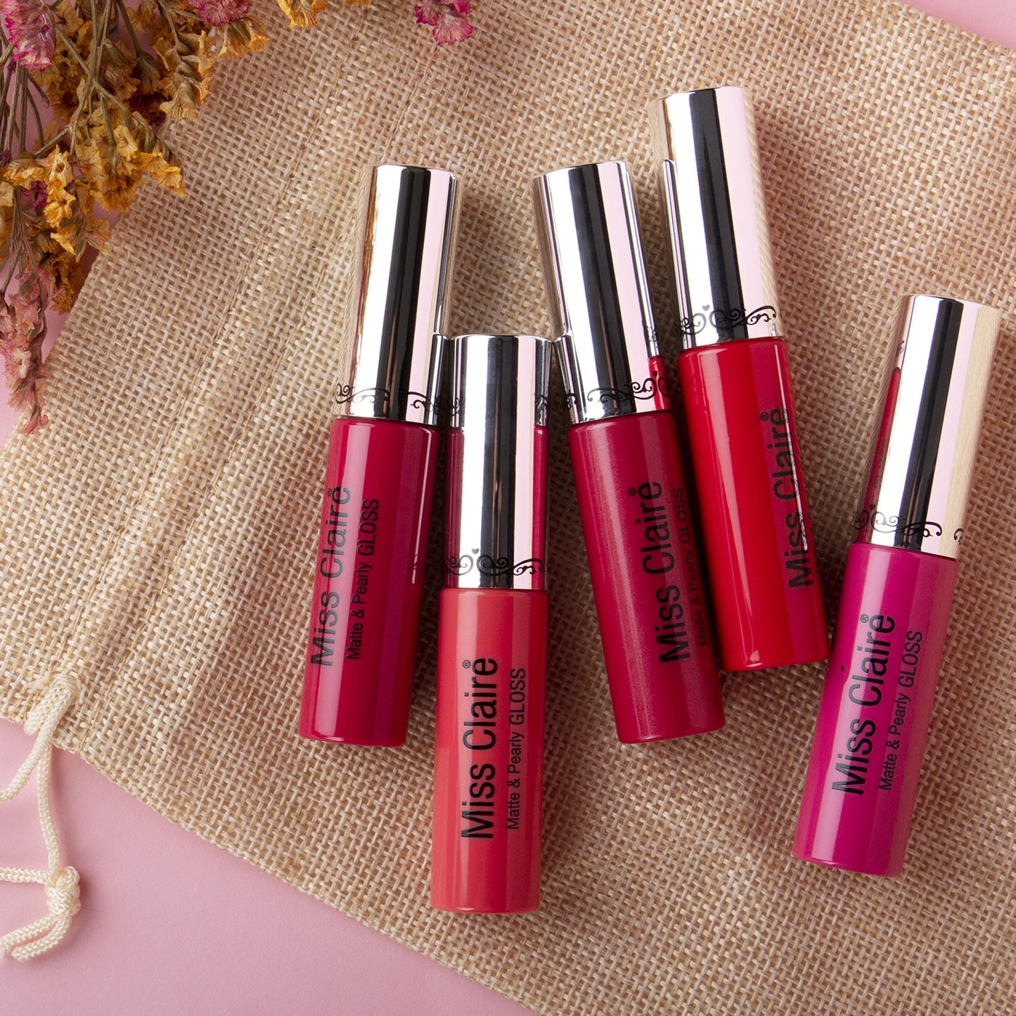 Miss Claire Matte & Pearly Gloss - 124 | Swadesiicart