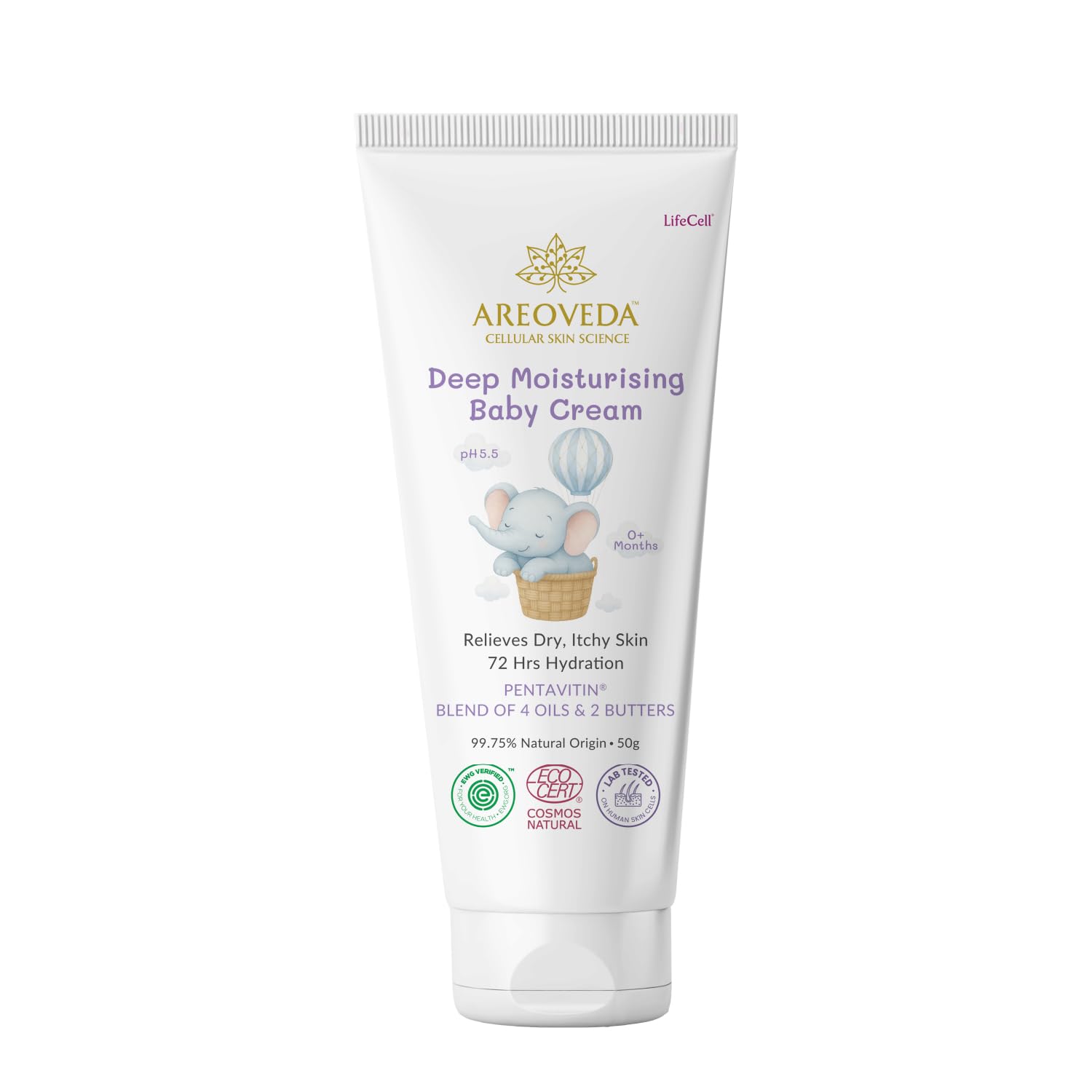 AreoVeda Deep Moisturising Baby Cream | Swadesiicart