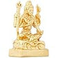 Estele Gold-Polished Adiyogi Shiva idol for Pooja/Car decor - Swadesiicart