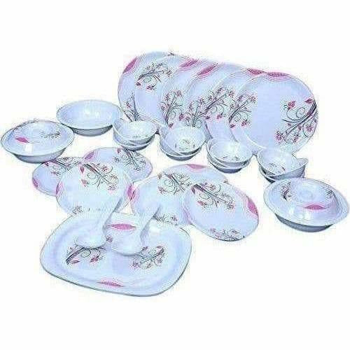 Designer Dinner Set with Pack of 32 Pieces - Swadesiicart