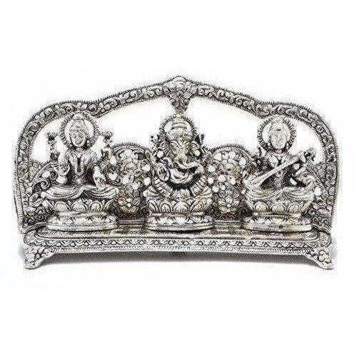 Laxmi Ganesha Saraswati Idol | Swadesiicart