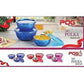 Stainless Steel Microwave Bowl - Set of 3 Pieces - Swadesiicart
