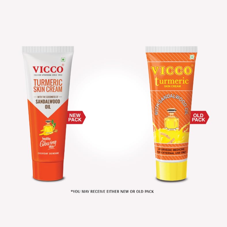 Vicco Turmeric Skin Cream | India's Original Ayurvedic Haldi Cream for Glowing & Clear Skin - Swadesiicart