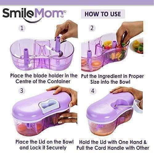 Vegetable Chopper - Cutter - Mixer for Kitchen - Swadesiicart