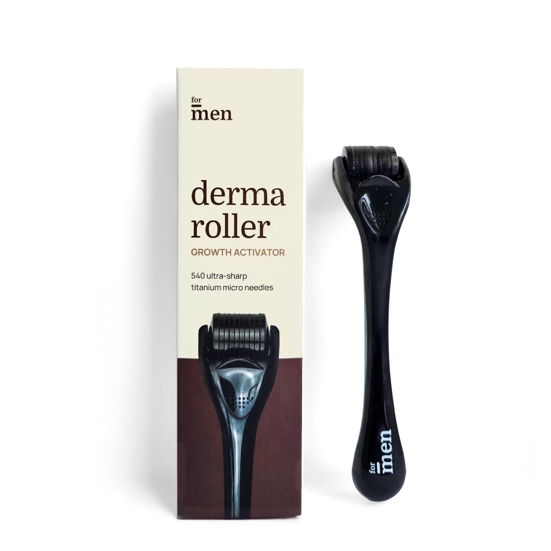 ForMen Derma Roller for Hair Growth For Scalp, Beard - Swadesiicart