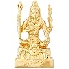 Estele Gold-Polished Adiyogi Shiva idol for Pooja/Car decor - Swadesiicart