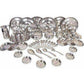 Stainless Steel Heavy 51 Pcs Dinner Set - Swadesiicart