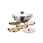 Kitchen Sandwich Bottom Multi kadai Idly Cooker Dhokla and Plate - Swadesiicart