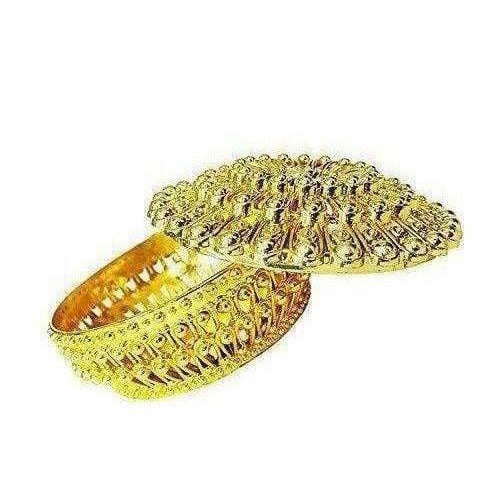 Golden - Decorative Organza Potli Basket (Pack Of 6) - Swadesiicart