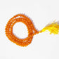 Kannssky Orange Hakik (Agate) Mala - Hindu Buddhist Prayer Beads | Swadesiicart