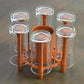 Plastic Glass and Spoon Holder - Swadesiicart