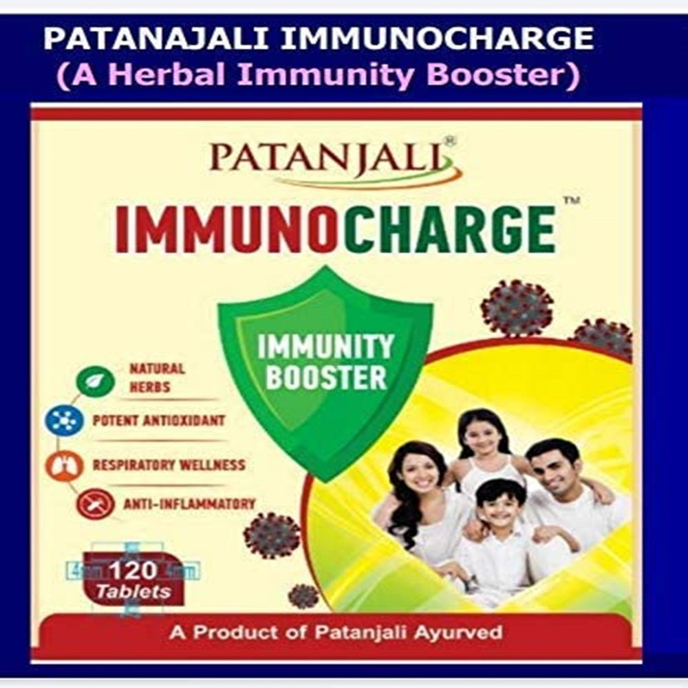 Patanjali Immuno Charge Tablets | Swadesiicart