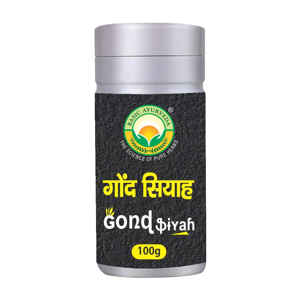 Basic Ayurveda Gond Siyah - Swadesiicart