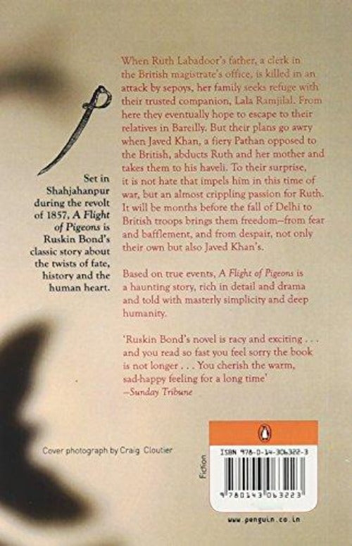Ruskin Bond A Flight of Pigeons - Swadesiicart