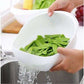 Plastic Drain Vegetable Fruit Basket - Swadesiicart