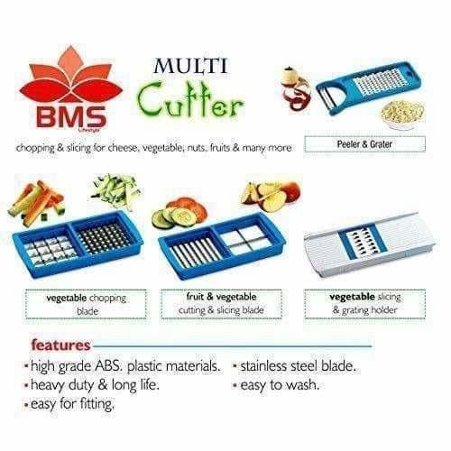 Blue Color - Premium Nicer vegetables and fruits Slicer Chippers and chopper - Swadesiicart