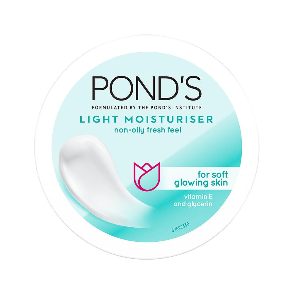 Ponds Light Moisturiser with Vitamin E & Glycerine – 24Hr Hydration