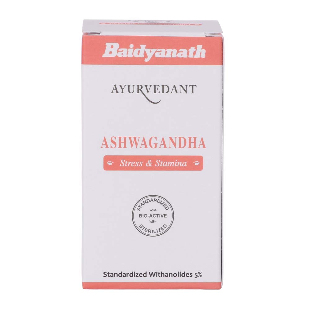 Baidyanath Ashwagandha Tablet 60 Tabs - Swadesiicart