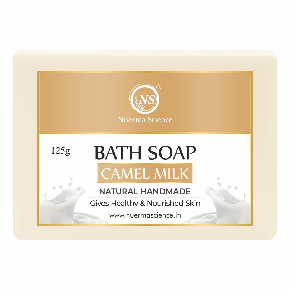 Nuerma Science Camel Milk Bath Soap | Gives Healthy & Moisturized Skin | Swadesiicart