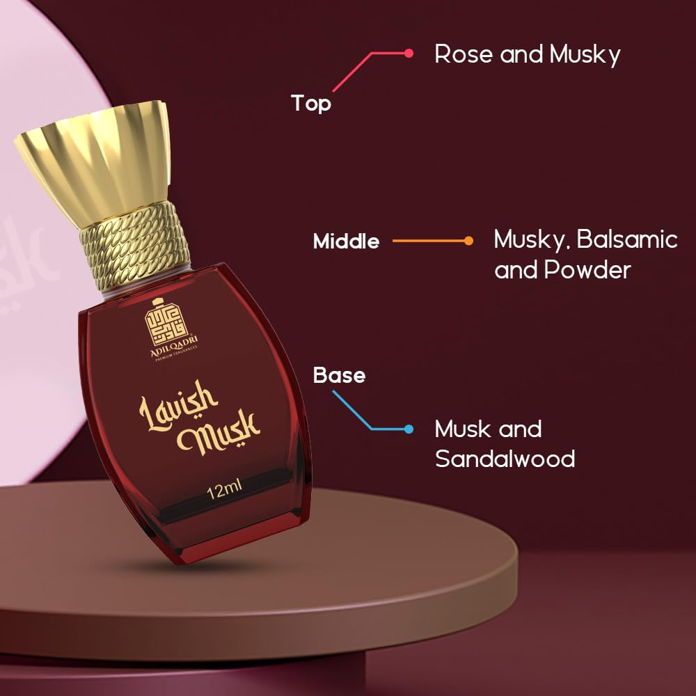 AdilQadri Lavish Musk Attar | Swadesiicart