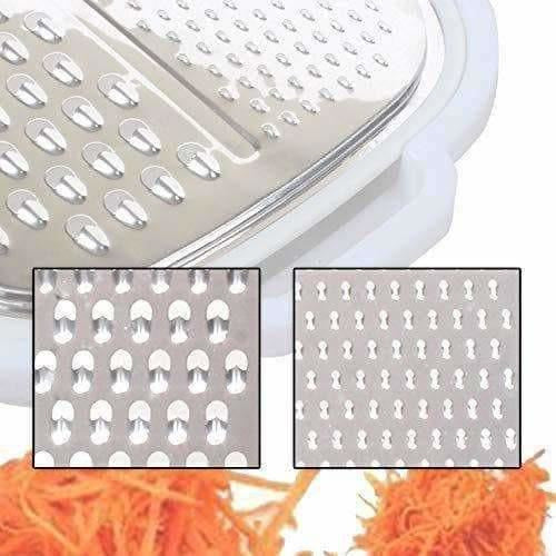 Stainless Steel / Onion/ Carrot Cutter with Container - Swadesiicart
