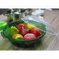 Multipurpose Double Layer Plastic Sieve Drainer Bowl - Swadesiicart