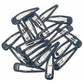 Black Hair Clips - Pack of 20 Tic Tac Everyday Wear Glossy Black Metal
