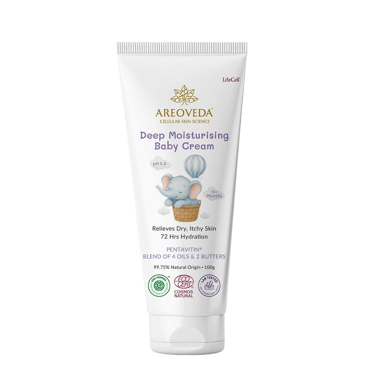 AreoVeda Deep Moisturising Baby Cream | Swadesiicart