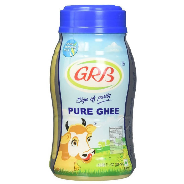 Grb Pure Cow Ghee Sign of Purity | Homemade Organic Authentic Ghee | Swadesiicart