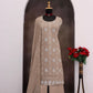 Anaita Chiku Faux Georgette Suit With Embroidery & Sequence Work
