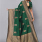 Kalini Ethnic Motifs Zari Banarasi Saree | Swadesiicart