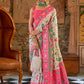 Monjolika Fashion Banarasi Silk White Weaving Traditional Saree | Swadesiicart