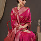 Anouk Woven Design Zari Silk Blend Banarasi Saree | Swadesiicart