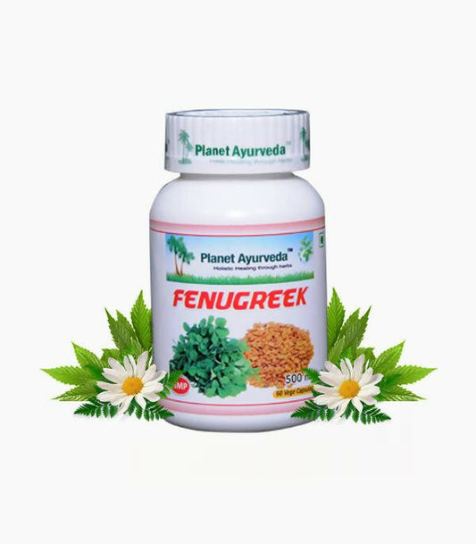 Planet Ayurveda Fenugreek Capsules - Planet Ayurveda