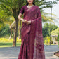 Tikhi Imli Leheriya Printed Zari Ready to Wear Saree | Swadesiicart