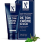 NutriGlow Advanced Organic De Tan Creme Scrub - Nutriglow Cosmetics