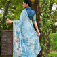 Tikhi Imli Tie and Dye Chiffon Saree | Swadesiicart