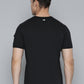 Alcis Men Black & White Typography Printed T-shirt | Swadesiicart