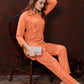 Monjolika Fashion Peach Maaza Cotton With Hand Work Trendy Co Ord Set - Swadesiicart